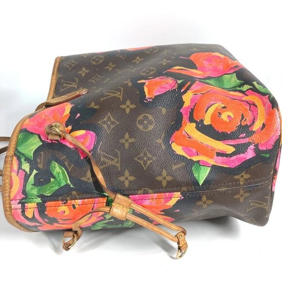 LOUIS VUITTON M48613 Monogram Rose Neverfull MM Shoulder Bag Tote Bag - Picture 2 of 12